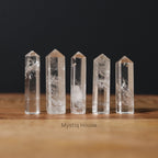 Clear Quartz Mini Pencil Point/ Towers - MystiqHouse
