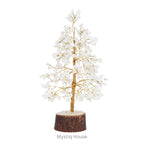 Clear Quartz Tree 300B Gold Wire - MystiqHouse