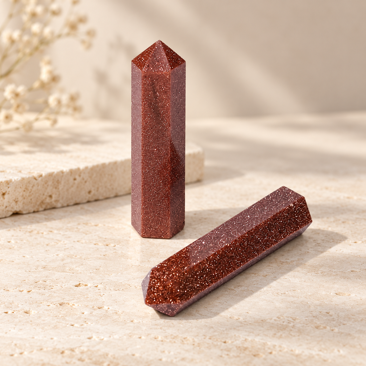 Red Gold Mini Pencil Point/ Towers