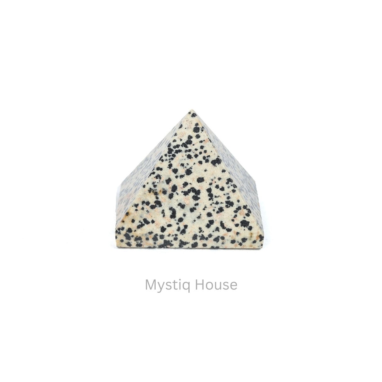 Dalmation Jasper Stone Pyramid - MystiqHouse