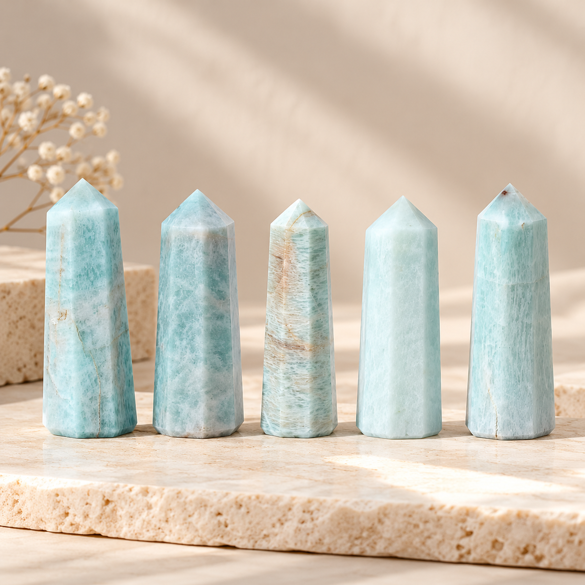 Amazonite Pencil Point / Towers