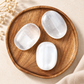 Selenite Palm Stone