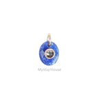 Faceted Lapis Lazuli & Pyrite 92.5 Silver Pendant - MystiqHouse