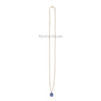 Faceted Lapis Lazuli & Pyrite 92.5 Silver Pendant - MystiqHouse