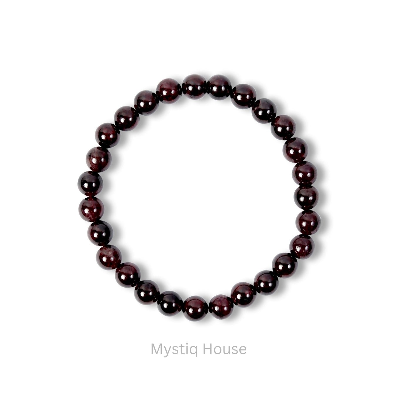 Garnet 8mm Bracelet - MystiqHouse