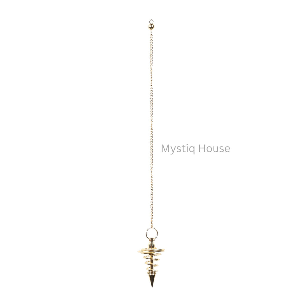 Golden Spiral Pendulum - Dowser - MystiqHouse