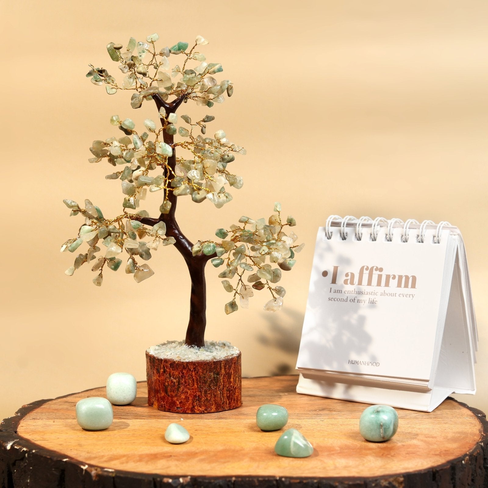Green Aventurine 300B Mseal tree - MystiqHouse