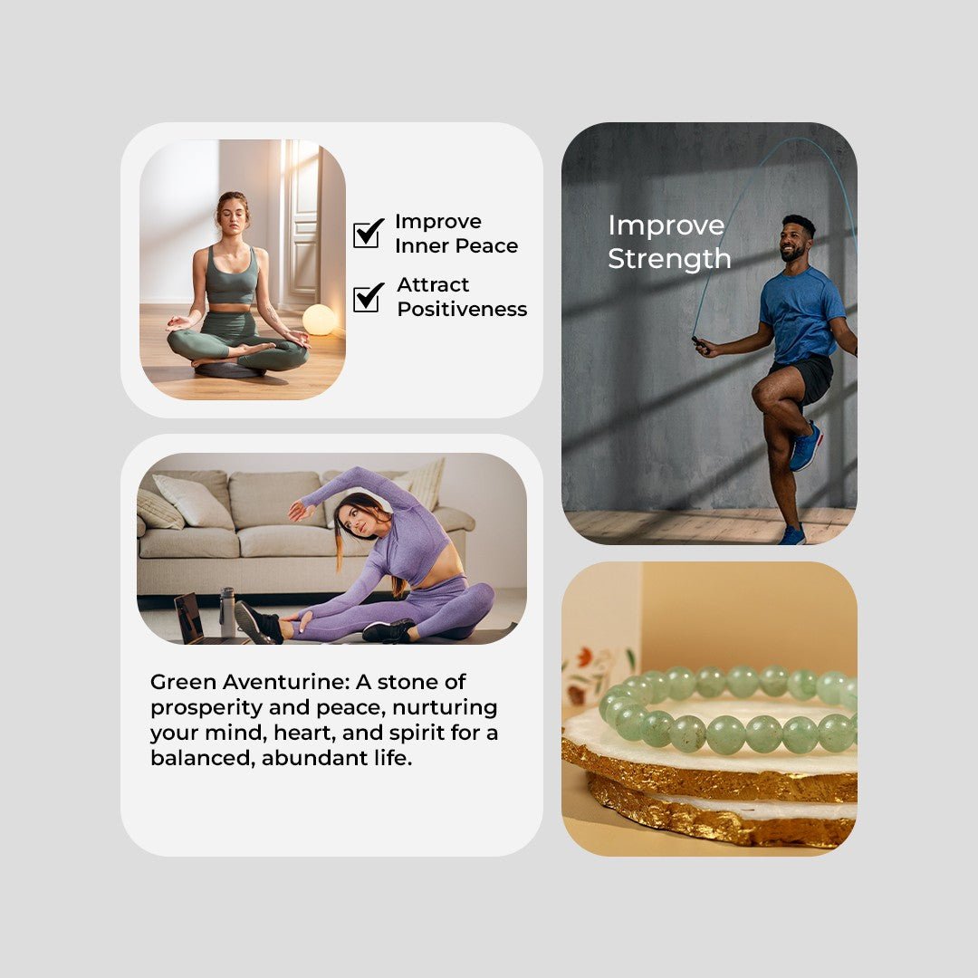 Green Aventurine 8mm Bracelet - MystiqHouse