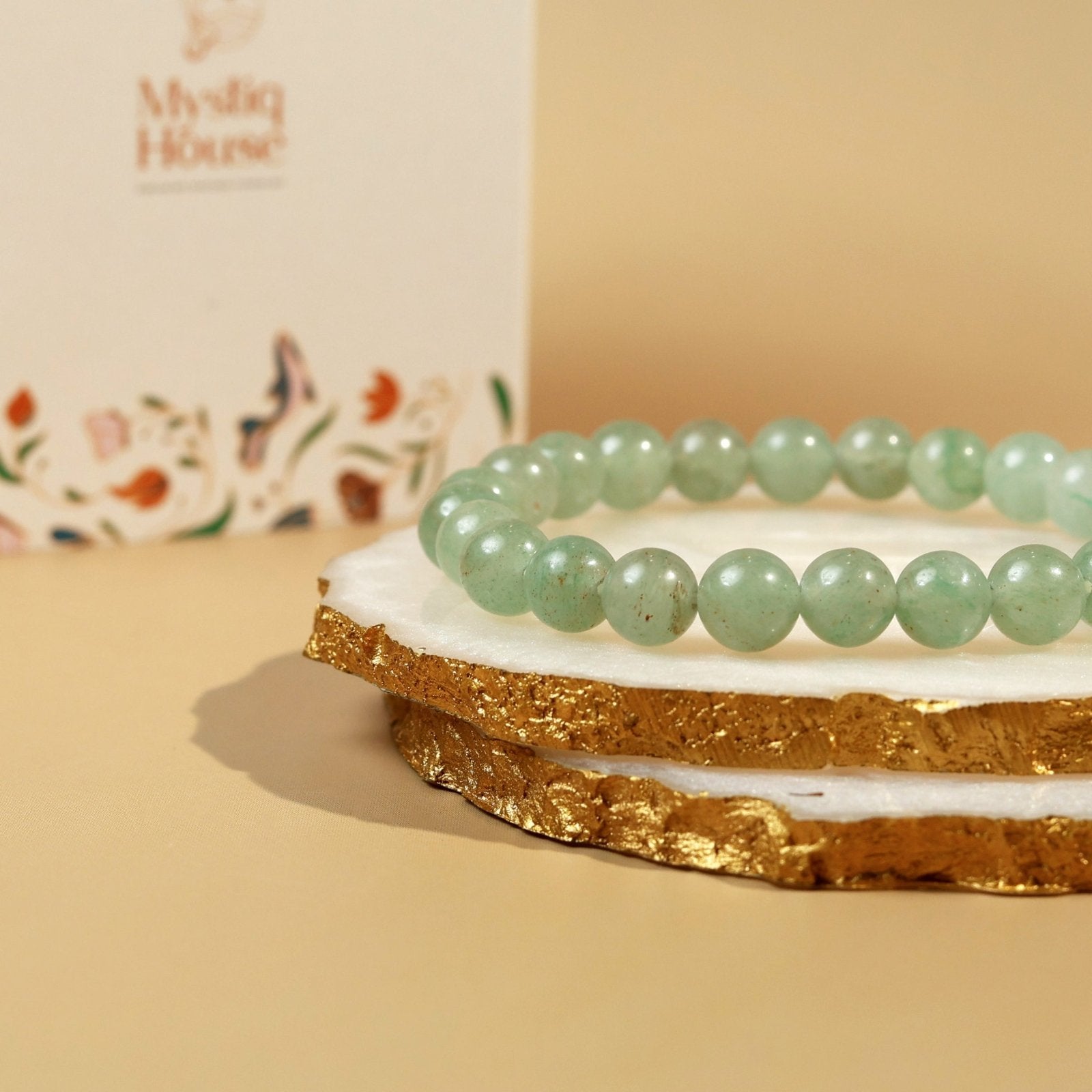 Green Aventurine 8mm Bracelet - MystiqHouse