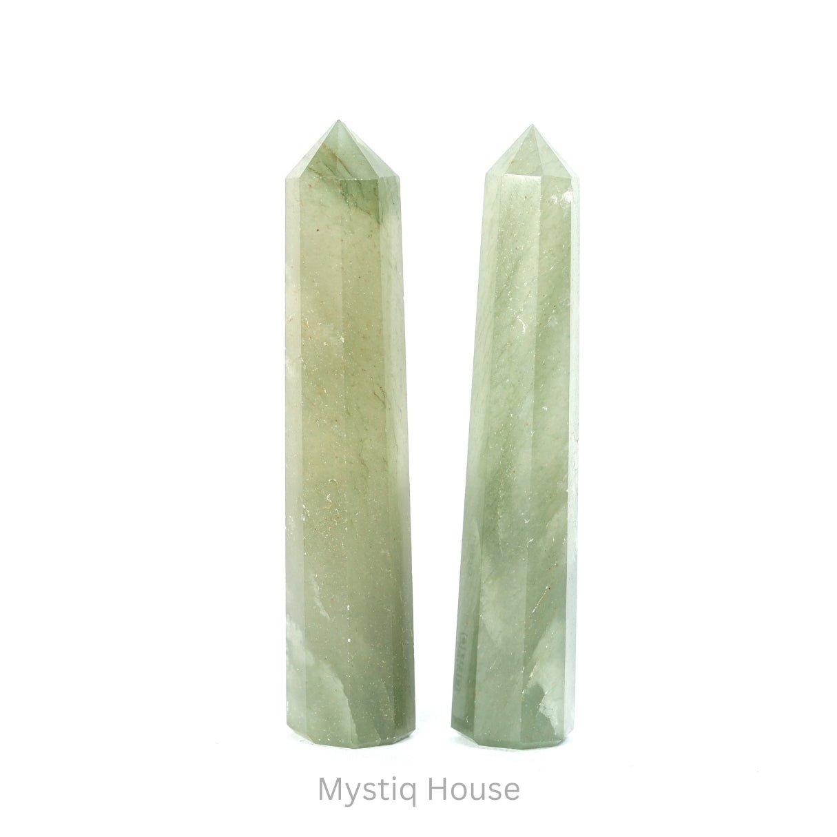 Green Aventurine Crystal Pencil Point - MystiqHouse