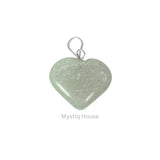 Green Aventurine Mini Heart Pendant - MystiqHouse