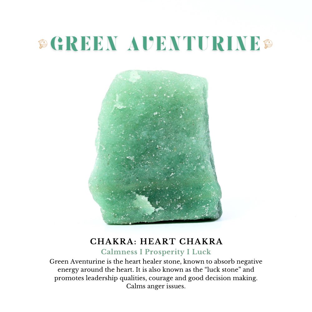 Green Aventurine Raw Premium - MystiqHouse