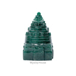 Green Jade Shree Yantra - MystiqHouse
