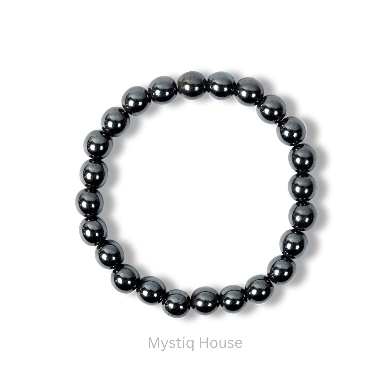 Hematite 8mm Bracelet - MystiqHouse