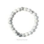 Howlite 8mm Bracelet - MystiqHouse