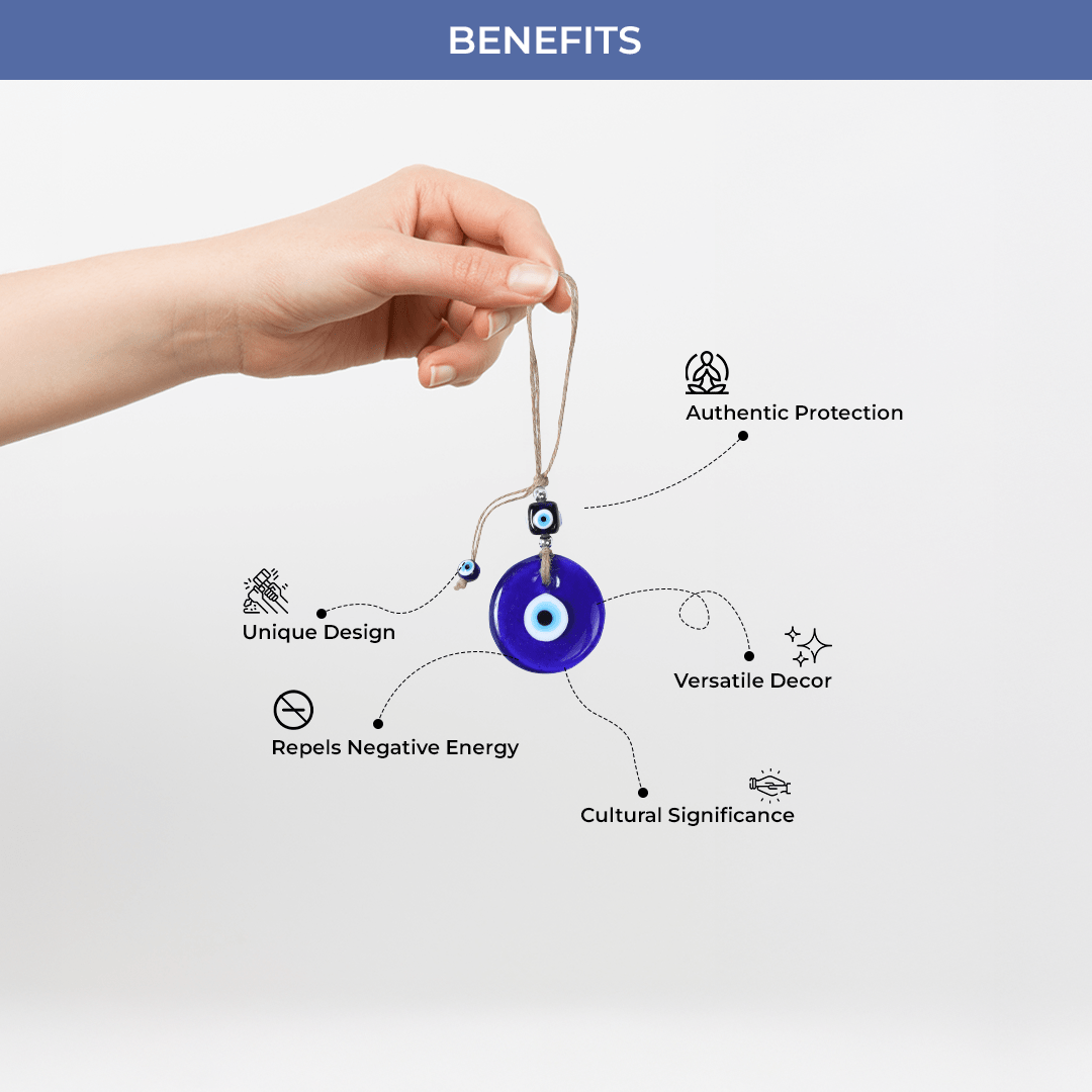 Jute Evil Eye Hanging - MystiqHouse