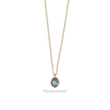Labradorite 92.5 Silver Oval Necklace - MystiqHouse
