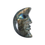 Labradorite Moon Face Cabochon - MystiqHouse