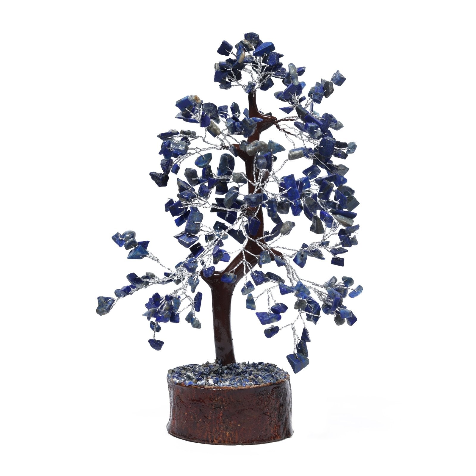 Lapis Lazuli Silver Wire M - Seal 300B Tree - MystiqHouse