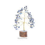 Lapis Lazuli Tree 100 B Gold Wire - MystiqHouse