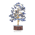 Lapis Lazuli Tree 300 B Gold Wire - MystiqHouse
