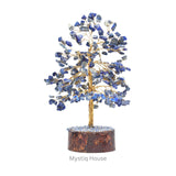 Lapis Lazuli Tree 300 B Gold Wire - MystiqHouse
