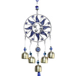 Metal Turkish Evil Eye Windchime Hanging - MystiqHouse
