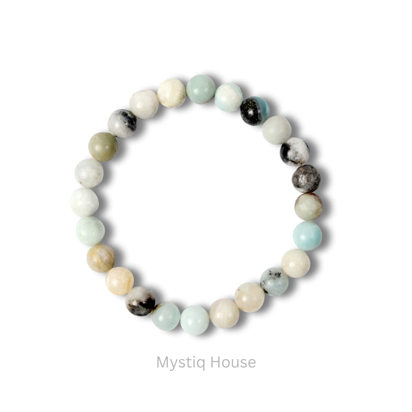 Natural Amazonite 8mm Bracelet - MystiqHouse