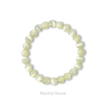 Natural Selenite 8mm Bracelet - MystiqHouse
