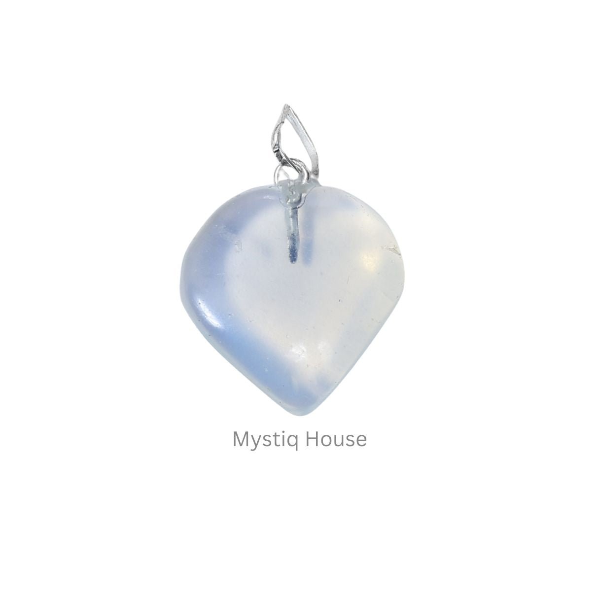 Opalite Mini Heart Pendant - MystiqHouse