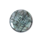 Premium Labradorite Sun And Moon Double Faced Cabochon - MystiqHouse