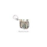 Premiun Pyrite Cluster Pendant - MystiqHouse