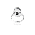 Pyrite Cluster Oval Ring - MystiqHouse