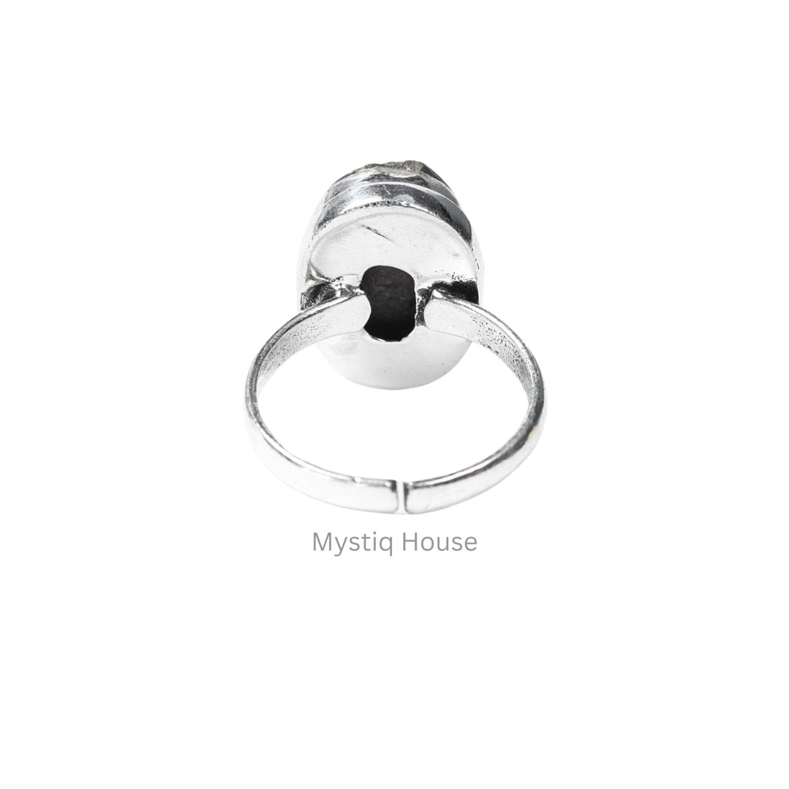 Pyrite Cluster Oval Ring - MystiqHouse