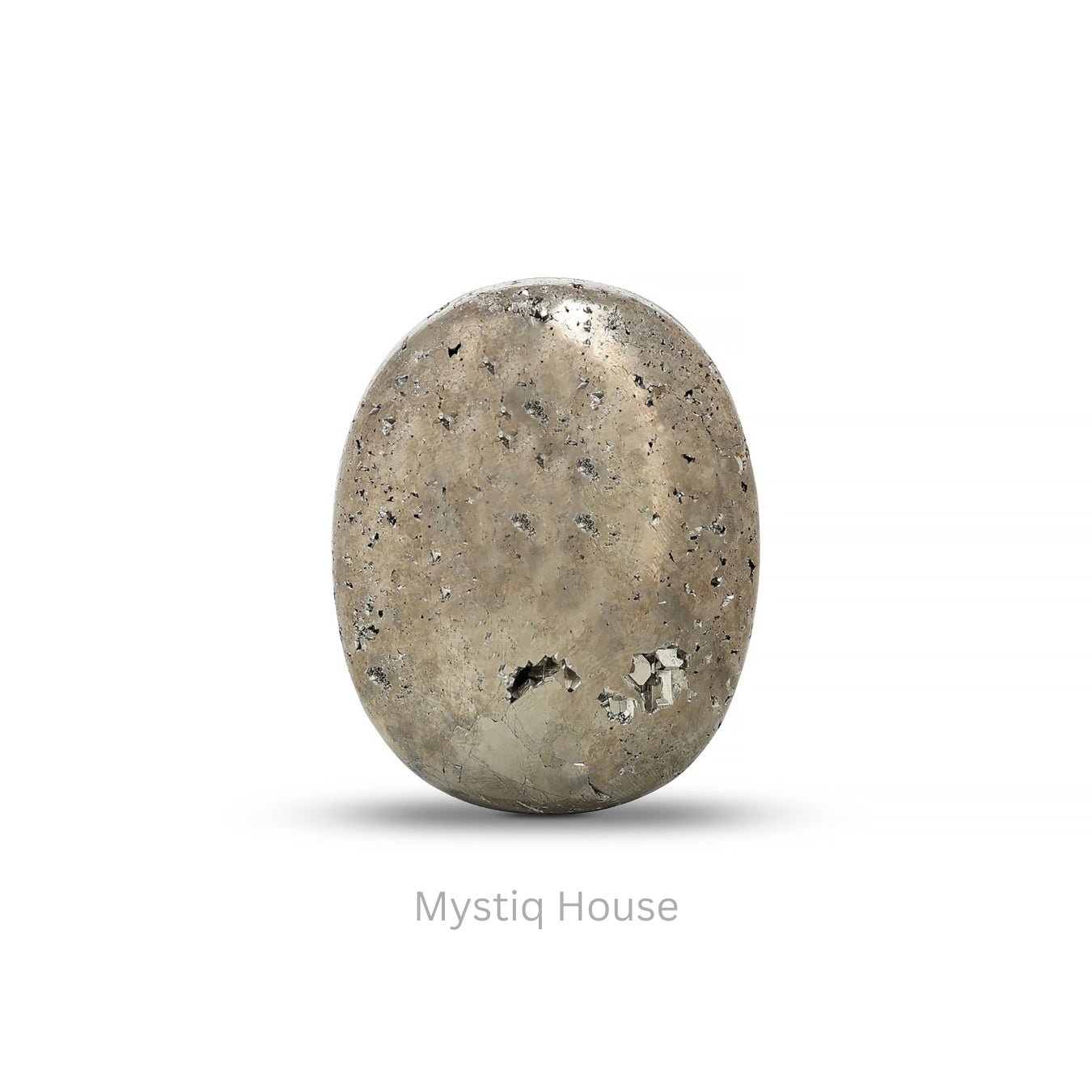 Pyrite Cluster Palm Stone - MystiqHouse