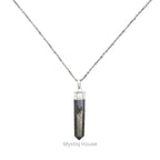 Pyrite Pencil Pendant - MystiqHouse