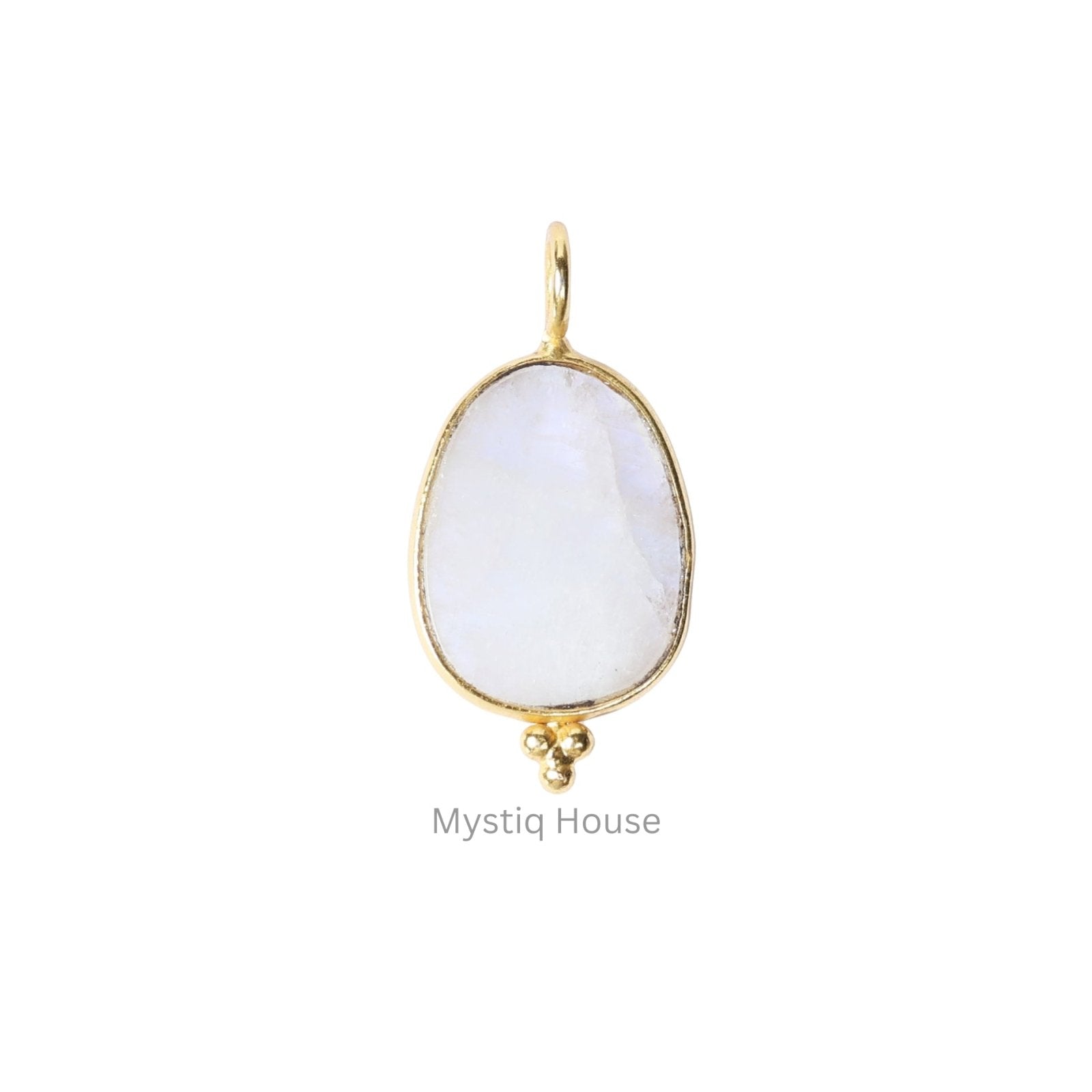 Rainbow Moonstone Faceted Necklace - MystiqHouse