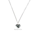Rainbow Moonstone Mini Heart Pendant - MystiqHouse