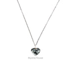 Rainbow Moonstone Mini Heart Pendant - MystiqHouse