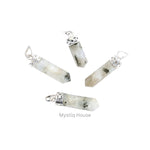 Rainbow Moonstone Pencil Pendant - MystiqHouse