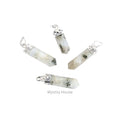 Rainbow Moonstone Pencil Pendant - MystiqHouse