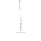 Rainbow Moonstone Pencil Pendant - MystiqHouse
