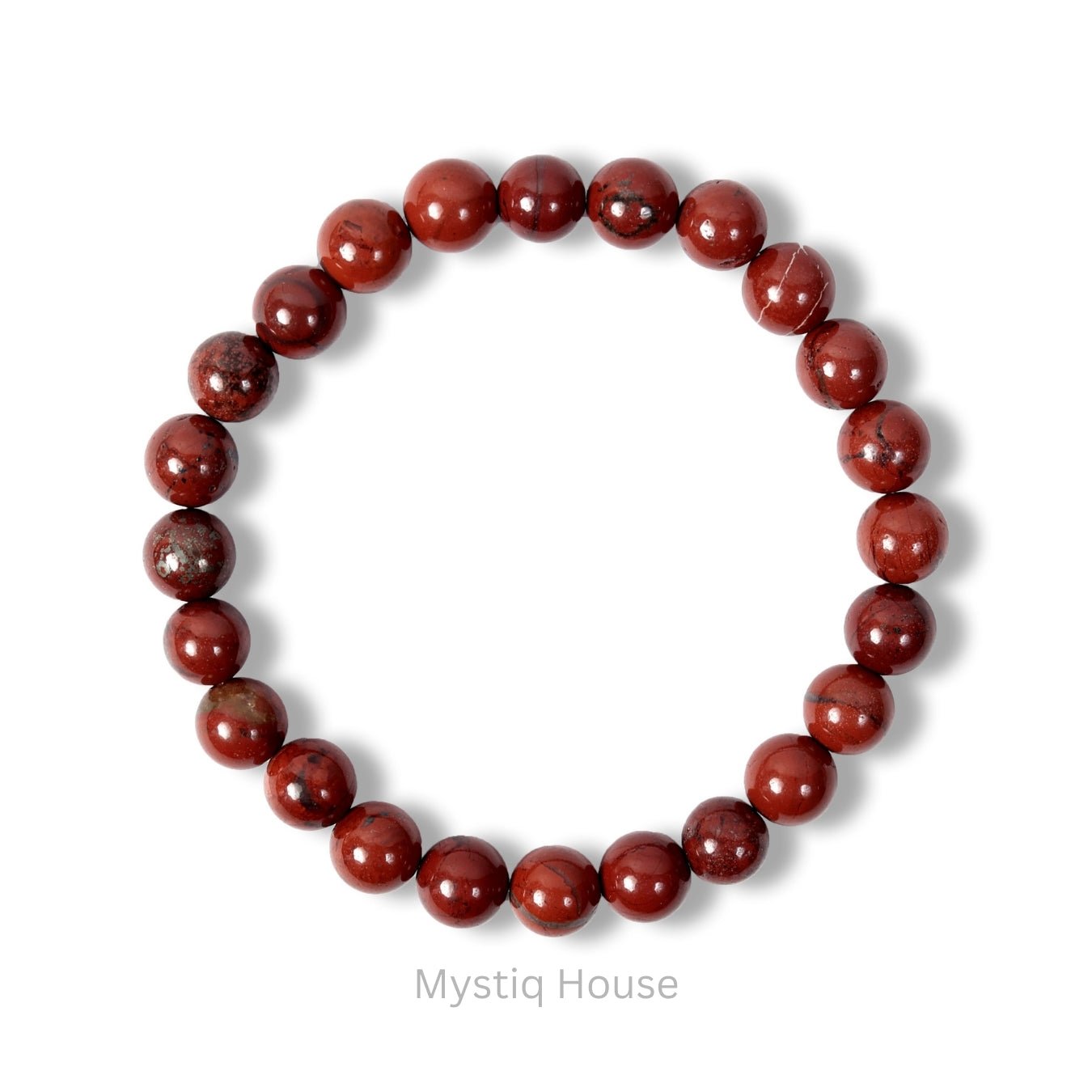 Red Jasper 8mm Bracelet - MystiqHouse