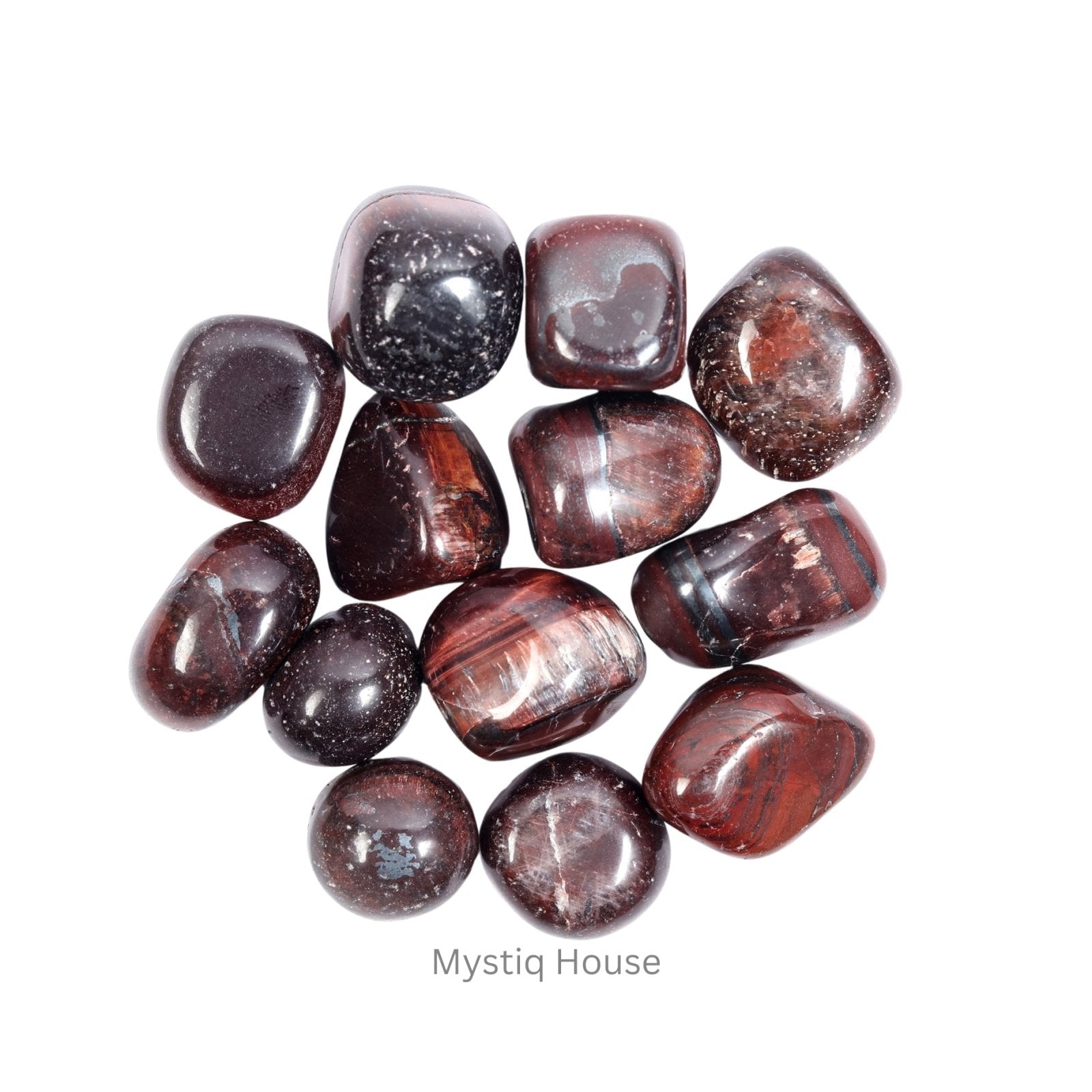 Red Tiger Eye Tumble - MystiqHouse