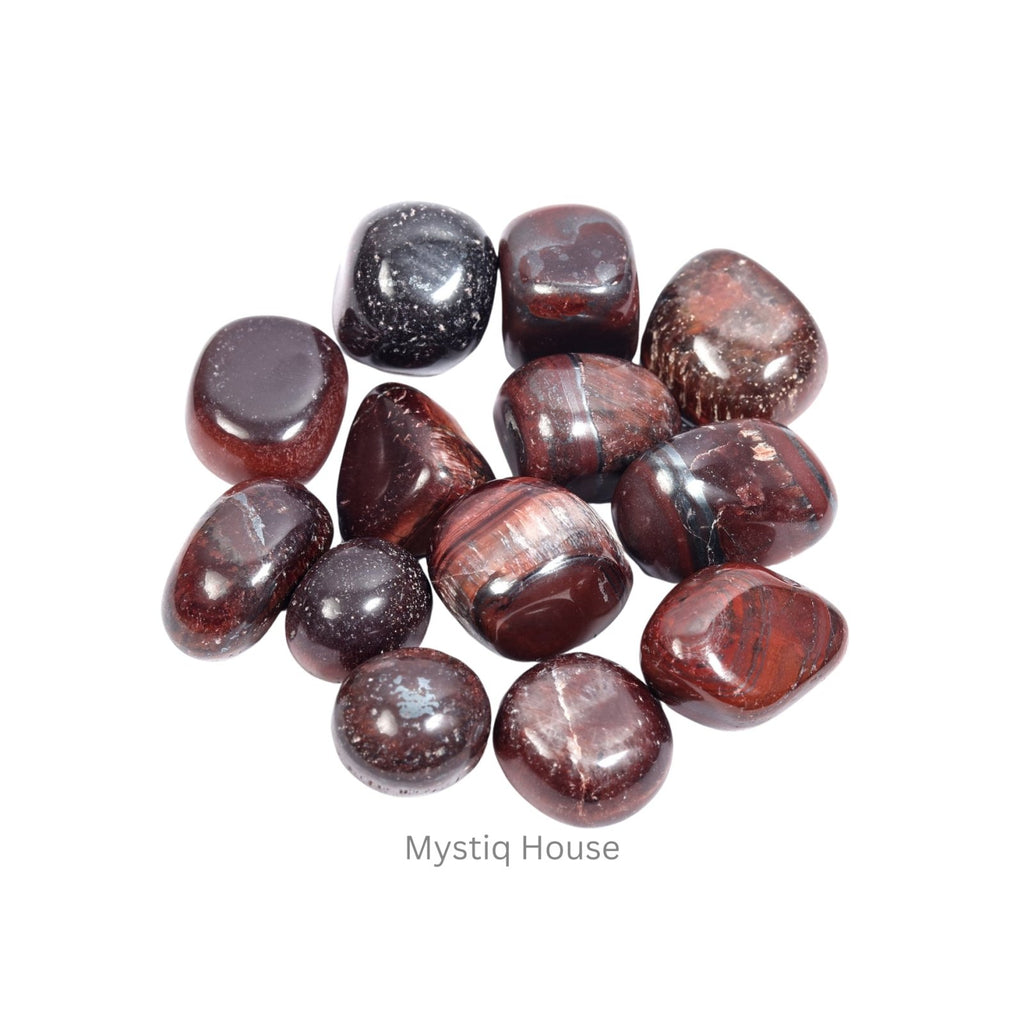 Red Tiger Eye Tumble - MystiqHouse