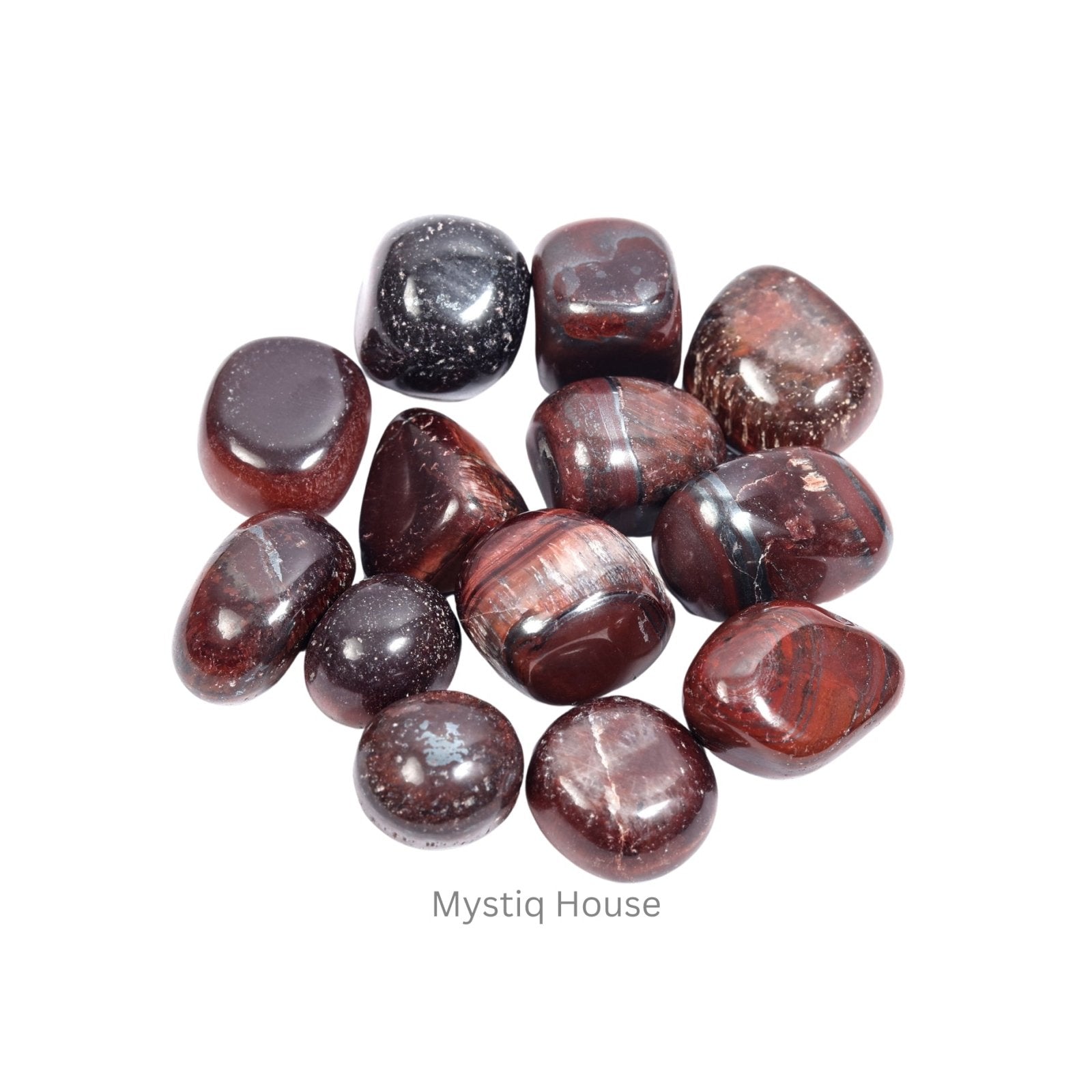 Red Tiger Eye Tumble - MystiqHouse