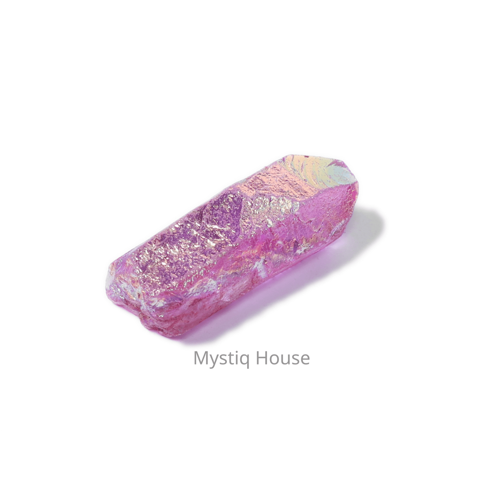 Rose Aura Quartz Points - MystiqHouse