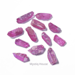Rose Aura Quartz Points - MystiqHouse