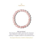 Rose Quartz 8mm Bracelet - MystiqHouse