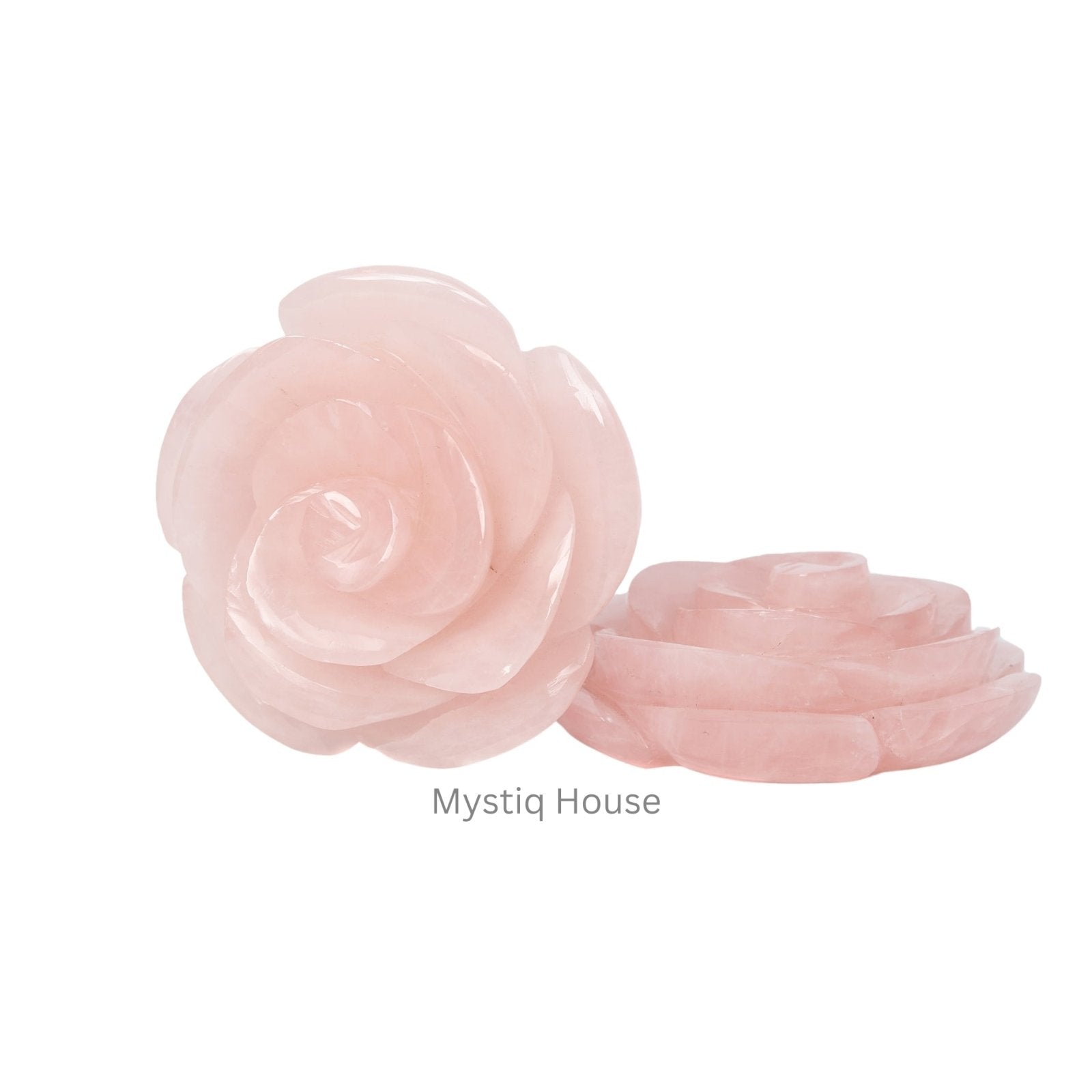 Rose Quartz Flower - MystiqHouse